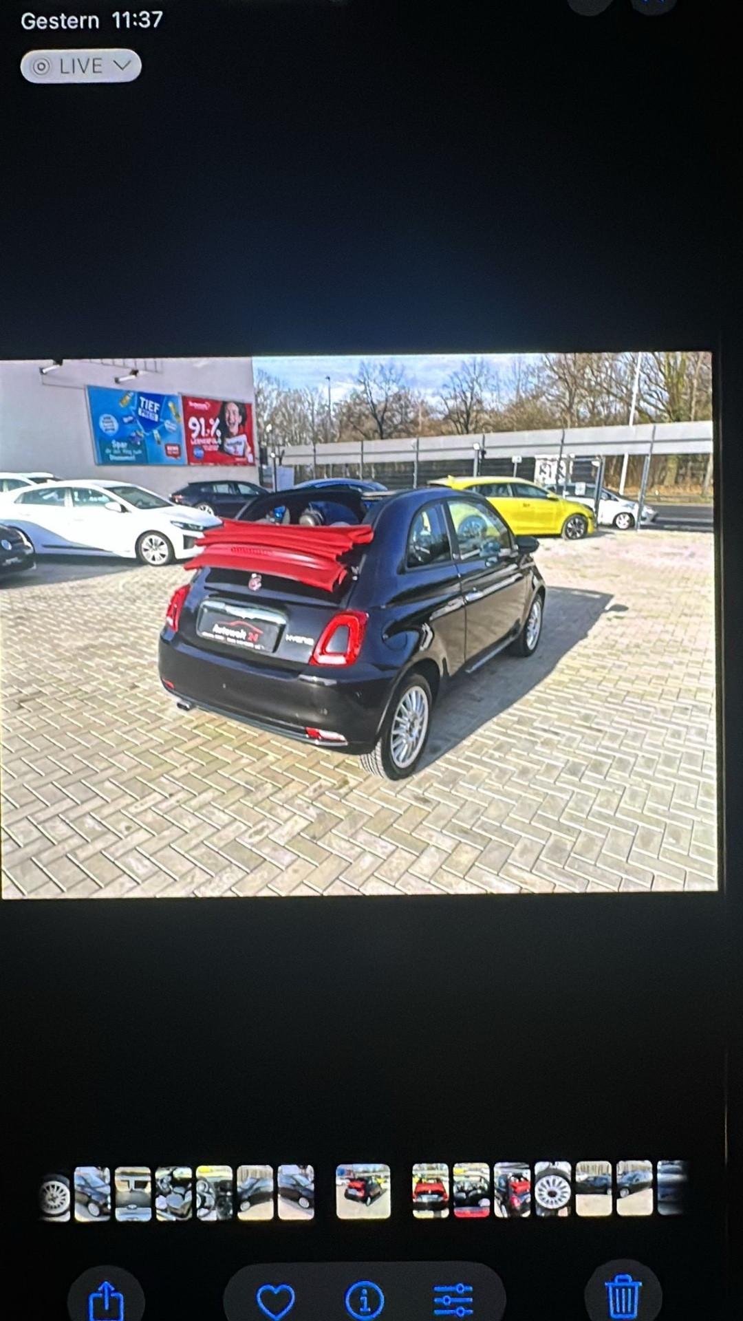 Fiat 500 C 1.0 Hybrid Lounge