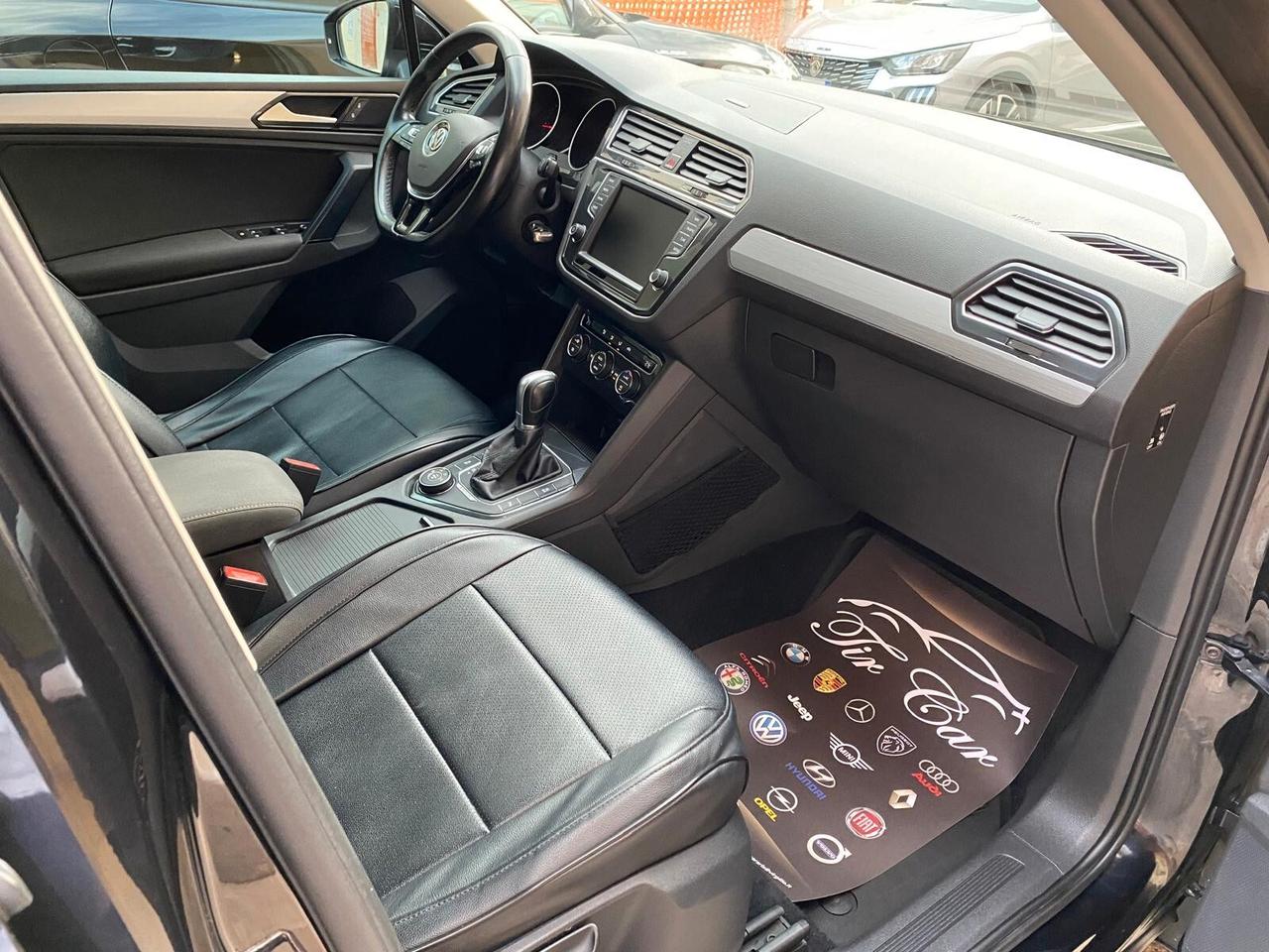 VOLKSWAGEN TIGUAN 2.0 TDI 150CV 4MOTION PELLE NAVI CRUISE ANNO 2017