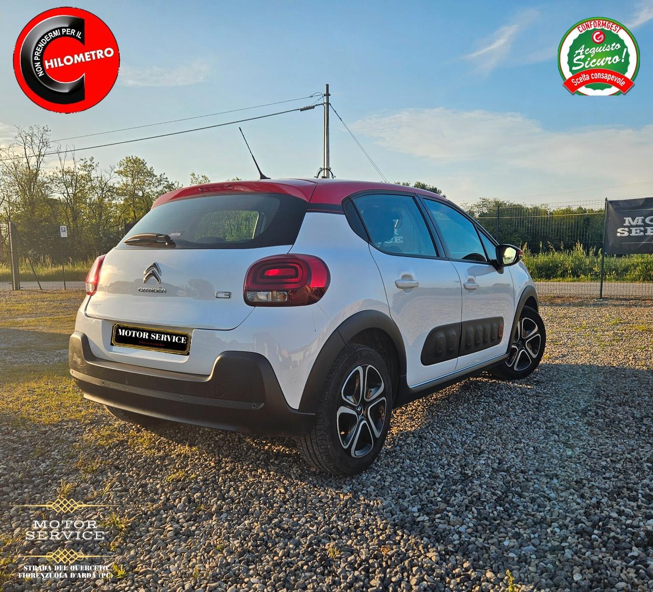 Citroen C3 PureTech 82 Shine KM DOCUMENTATI DA 99€ MESE