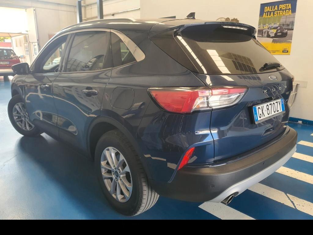 FORD KUGA 1.5 ECOBLUE 120CV POWERSHIFT 2WD TITANIUM BUSINESS ( FARI LED - COCKPIT - CRUISE - NAVI - MIRROR - PDC - TELECAMERA POST. )