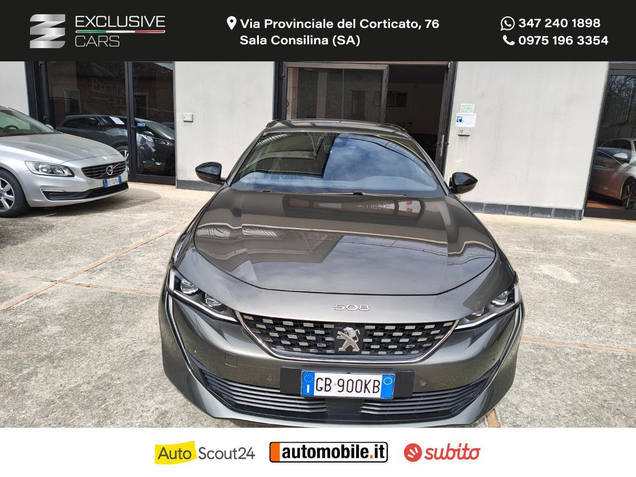 PEUGEOT 508 BlueHDi 160 S&S EAT8 SW GT Line GARANZIA UFFICIALE 24 MESI
