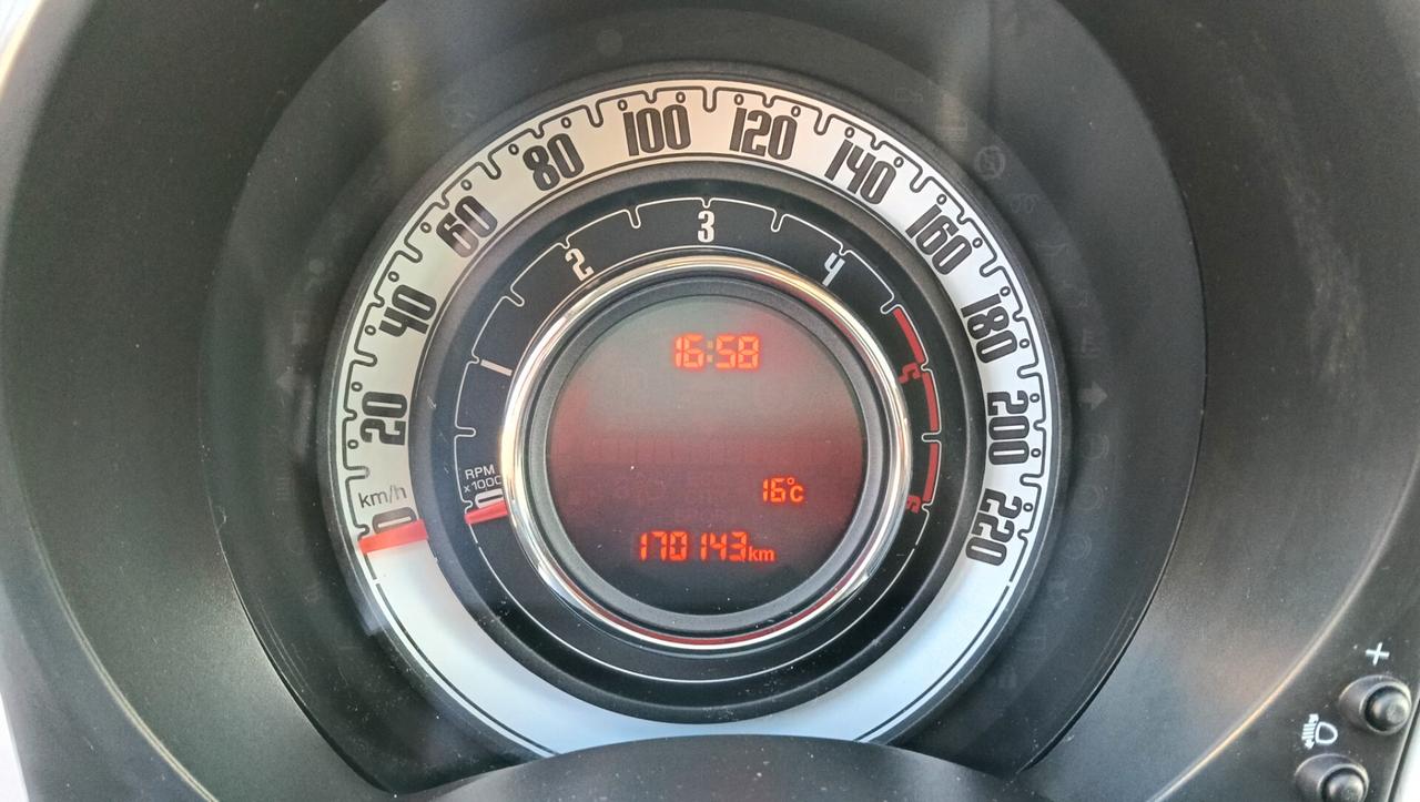 FIAT 500 1.3 MTJ-TETTO-GARANZIA FULL