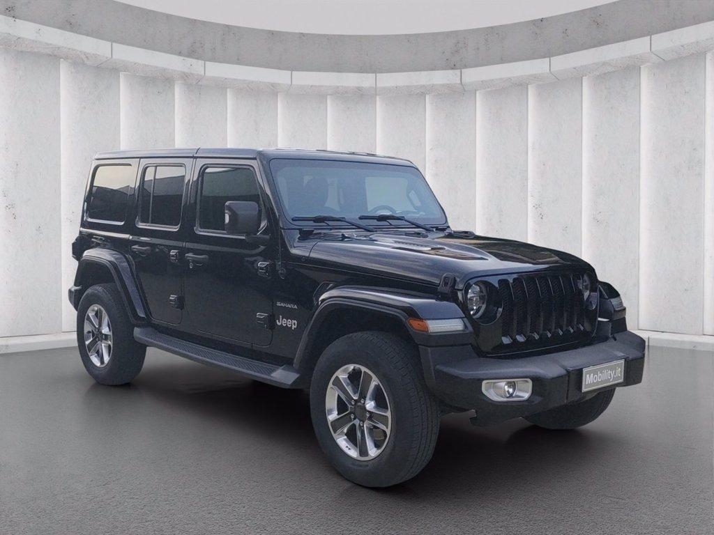 JEEP Wrangler 4 serie JEEP Unlimited 2.0 Turbo Sahara del 2019