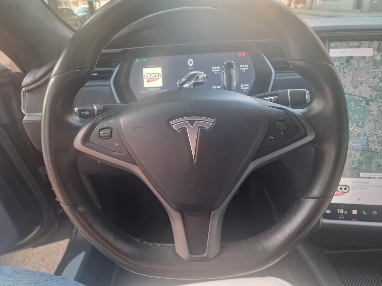 Tesla Model S Dual Motor PELLE TOTALE BIANCA