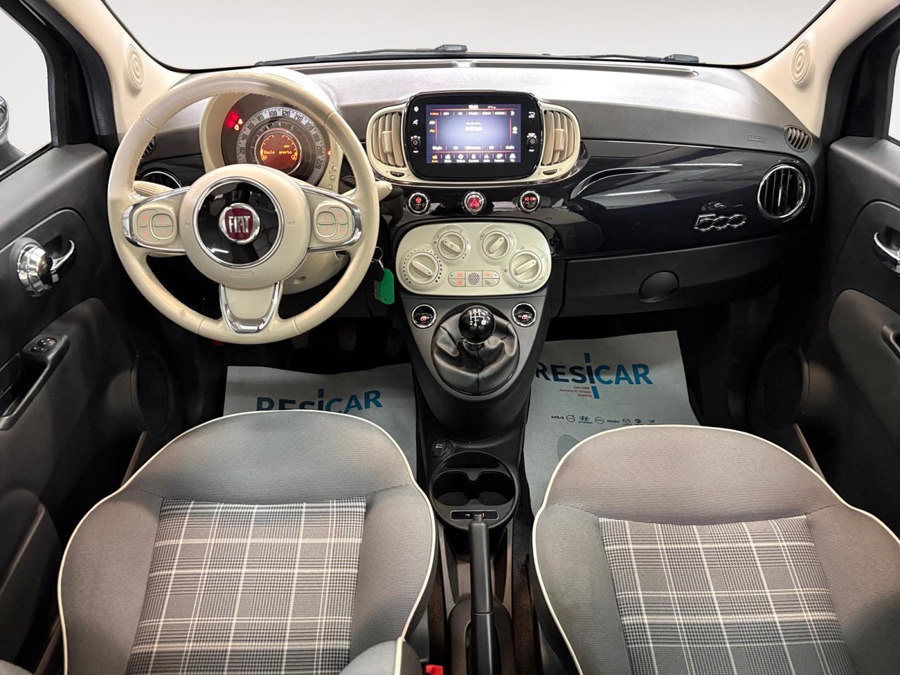 FIAT 500 1.2 Mirror s&s 69cv IDONEA NEOPATENTATO