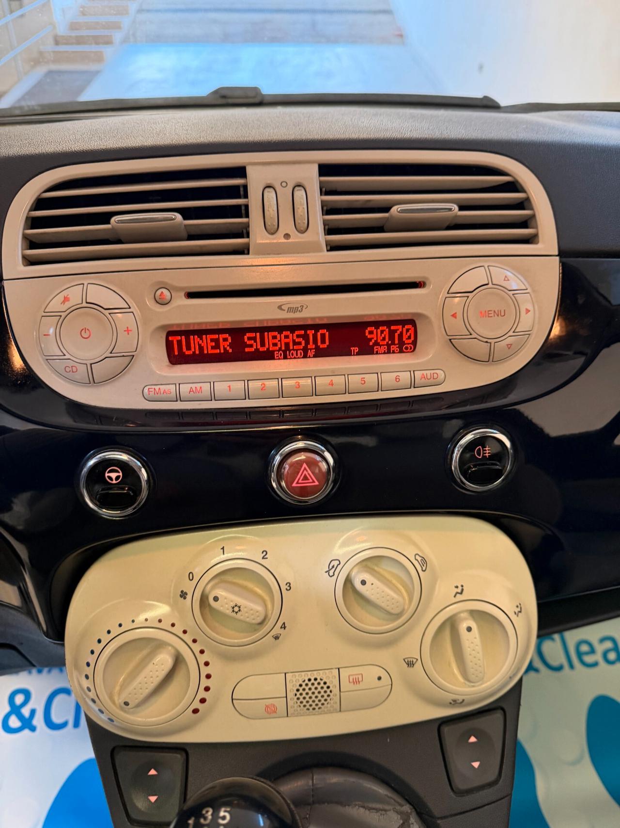 Fiat 500 1.2 Lounge Full Tetto panoramico tagliandata neopatentati