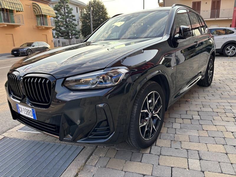 BMW X3 xdrive20d mhev 48V Msport auto FARI LASER-NAVI-19"