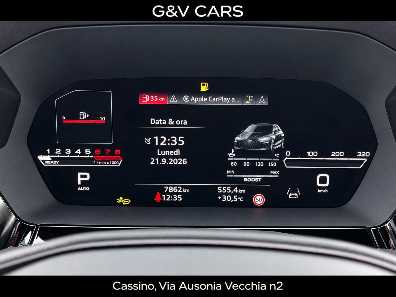 Audi RS3 ACCONTO €25.000 NOLEGGIO RISCATTO NOSCORING
