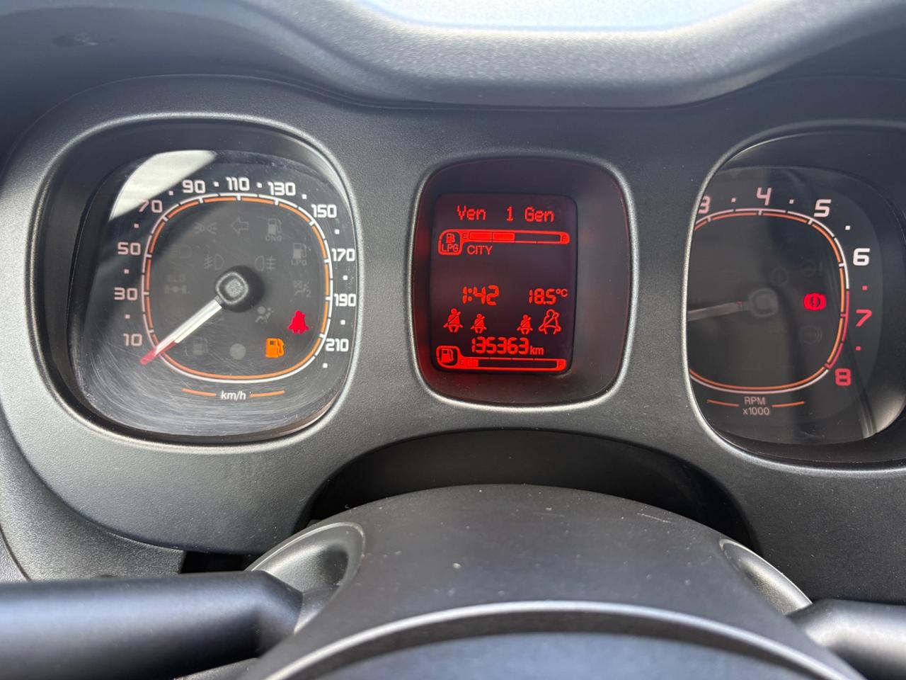 Fiat Panda 1.2 BENZ/GPL*2018*XNEOPATENTATI
