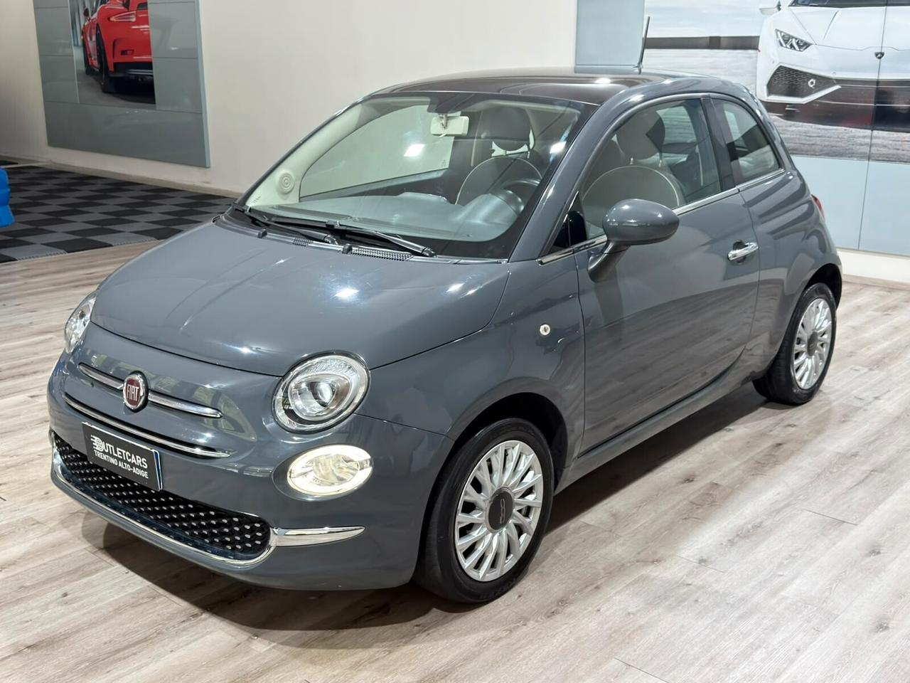 FIAT 500 1.2 69CV TETTO PANORAMICO - NEOPATENTATI
