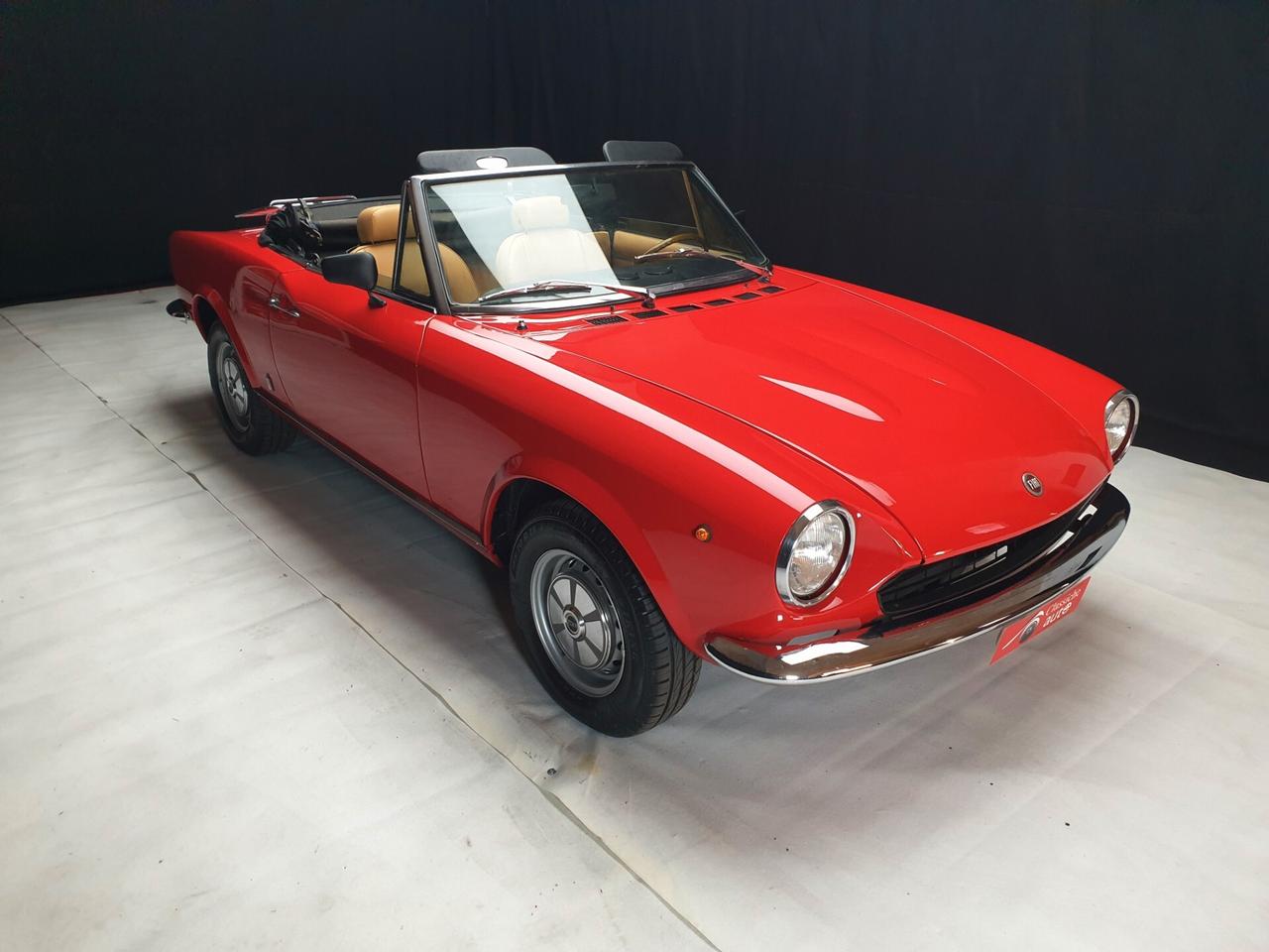 Fiat 124 Spider certif. ASI con C.R.S.