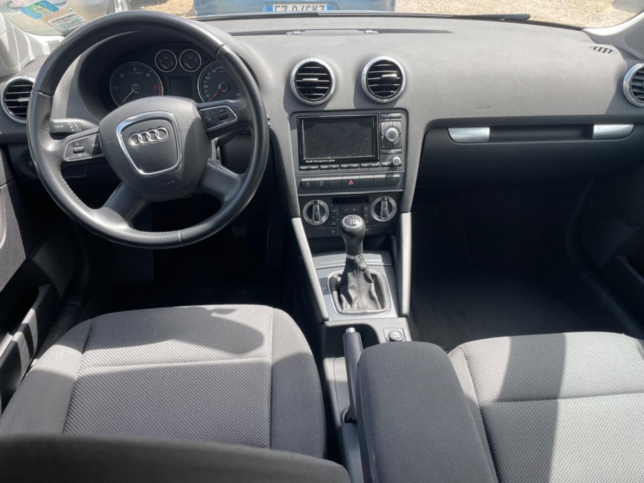 Audi A3 2.0 TDI sportback 2012 garanzia 12 mesi