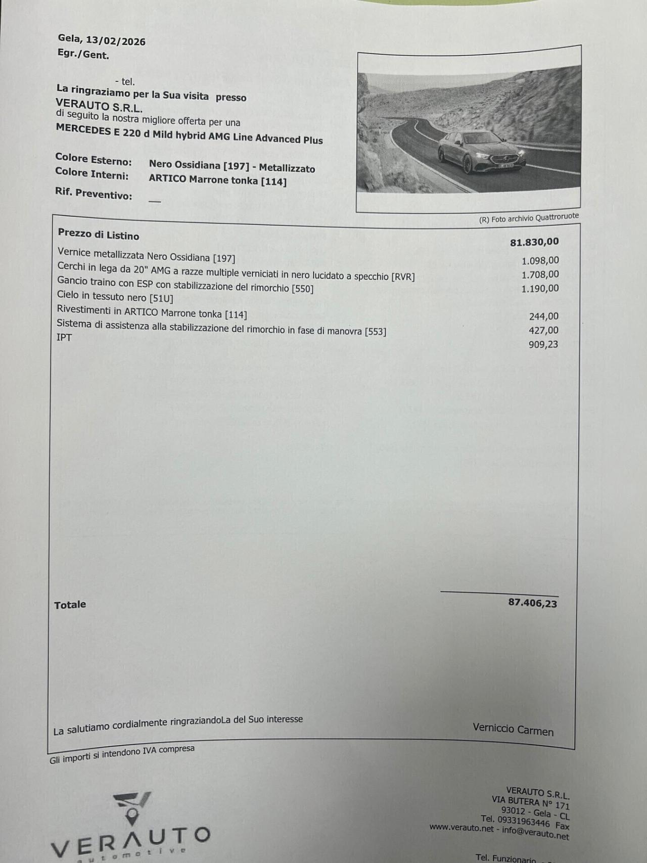 Mercedes-benz E 220 d Mild hybrid AMG Line Advanced Plus - SUPER OFFERTA T-STOCK