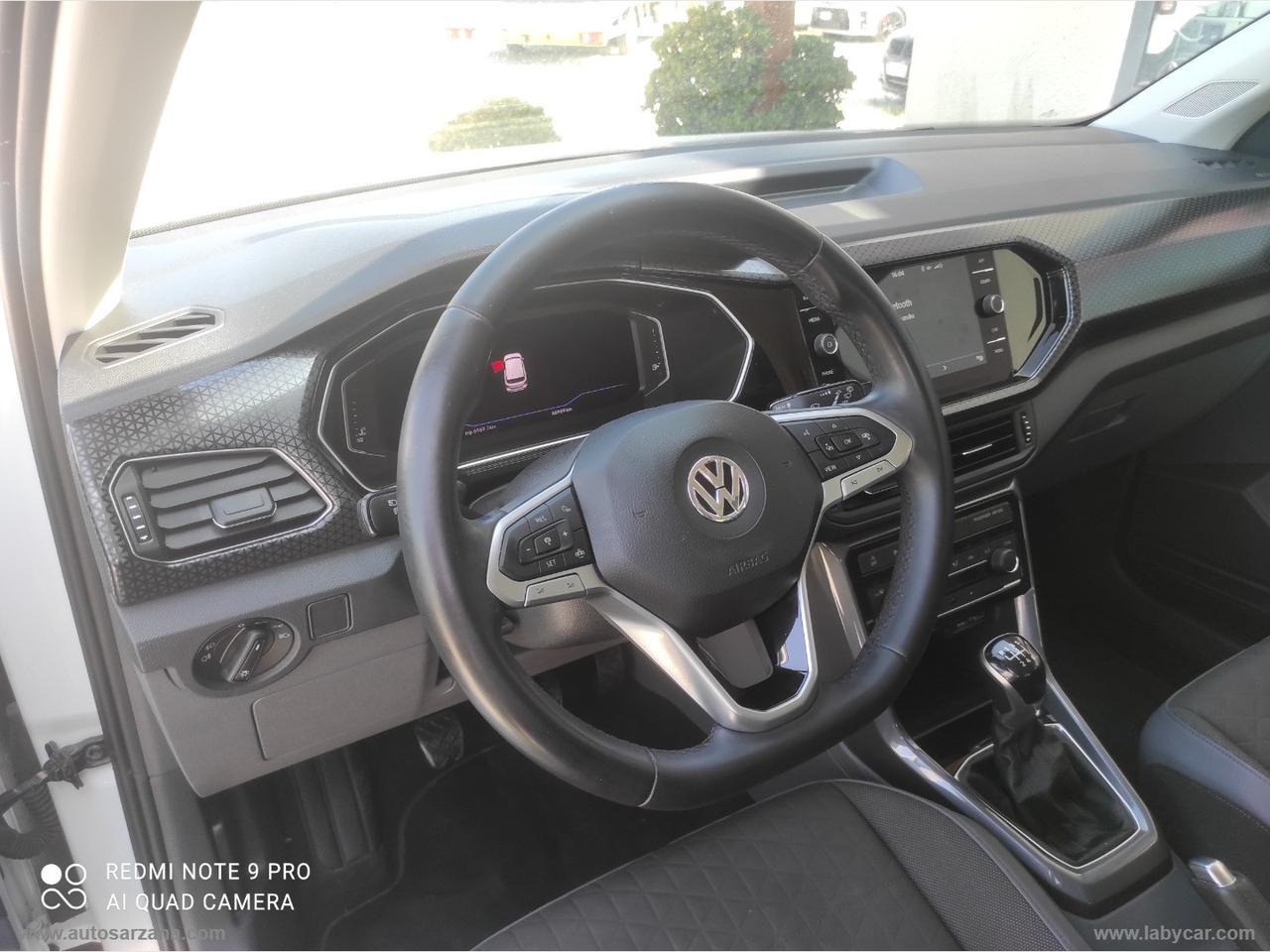 VOLKSWAGEN T-Cross 1.0 TSI 115 CV FUN BMT 3 ANNI GARANZIA -- 15GG SODDISFATII O RIBORSATI