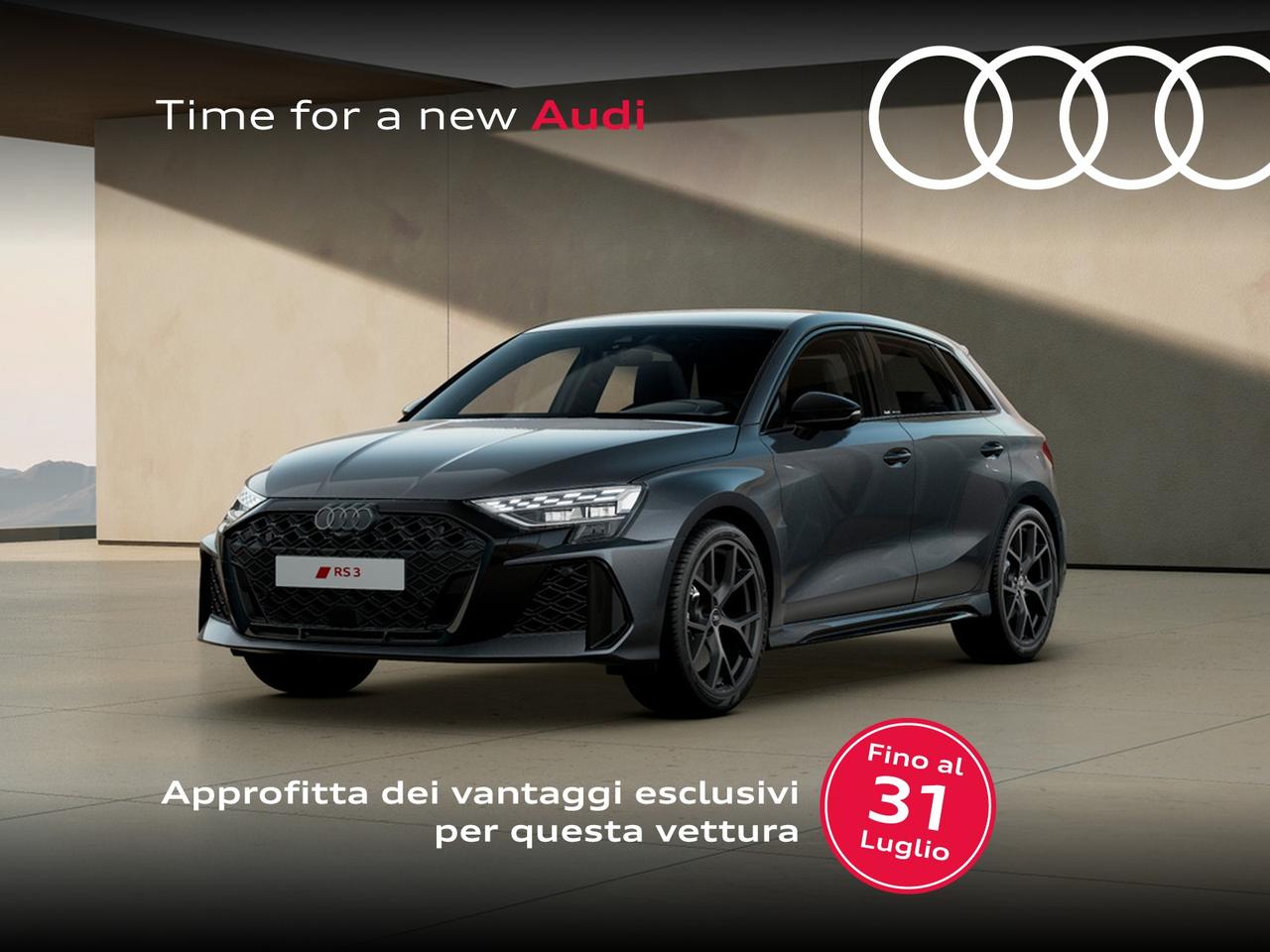Audi RS3 sportback 2.5 tfsi quattro s-tronic