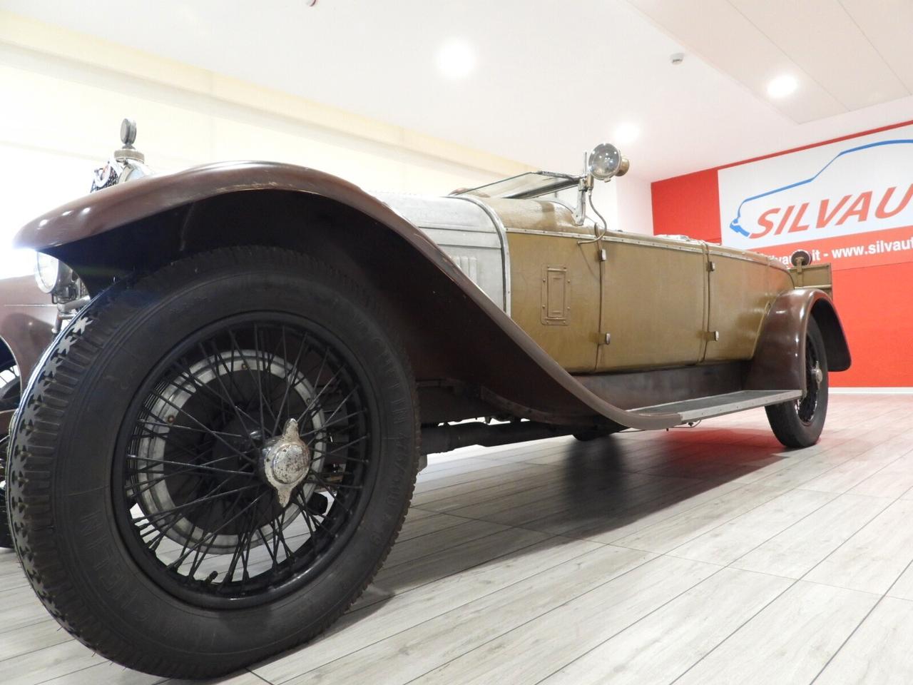 BUGATTI TYPE 44 3000CC 8 CILINDRI TORPEDO CARROZZATA GHIA TORINO