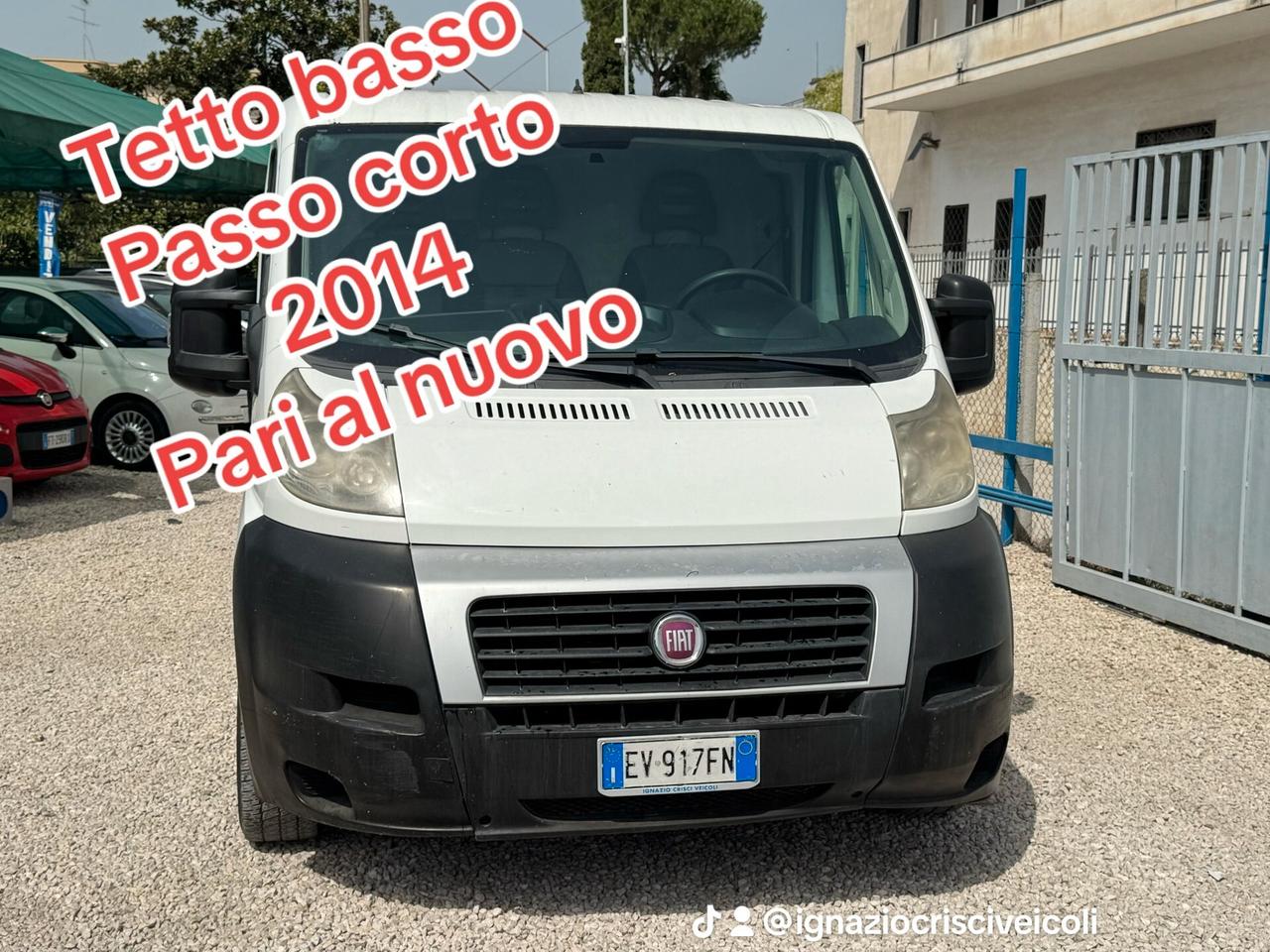 Fiat DUCATO L1 H1 TETTO BASSO PASSO CORTO TENUTO BENISSIMO 2014