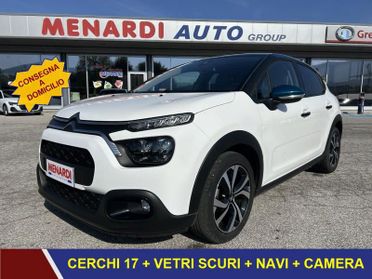 Citroën C3 PureTech 83 Shine Pack INTERNI PELLE+NAVI+CAMERA