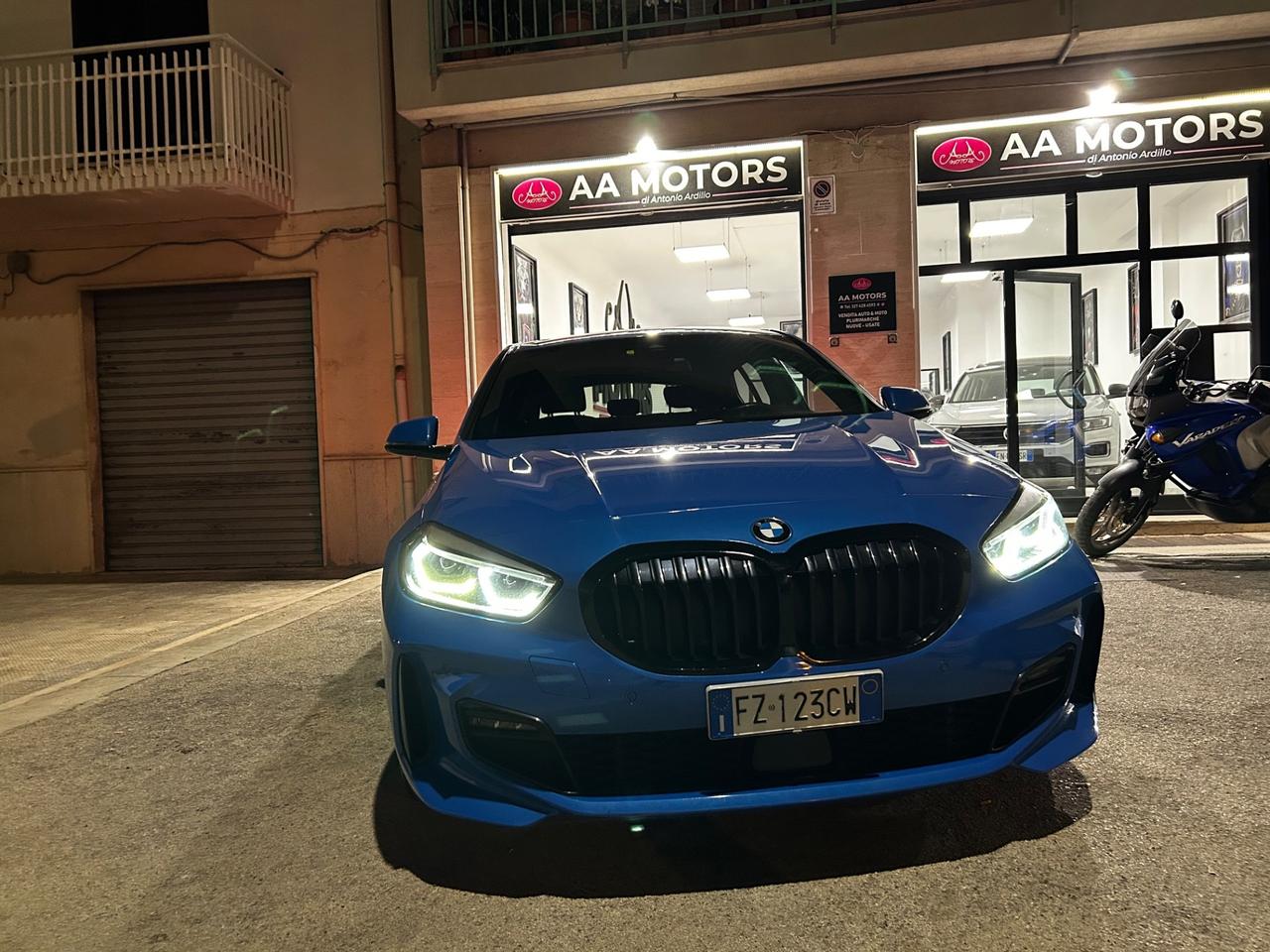 Bmw 118d 5p. Msport Blu Misano ShadowLine