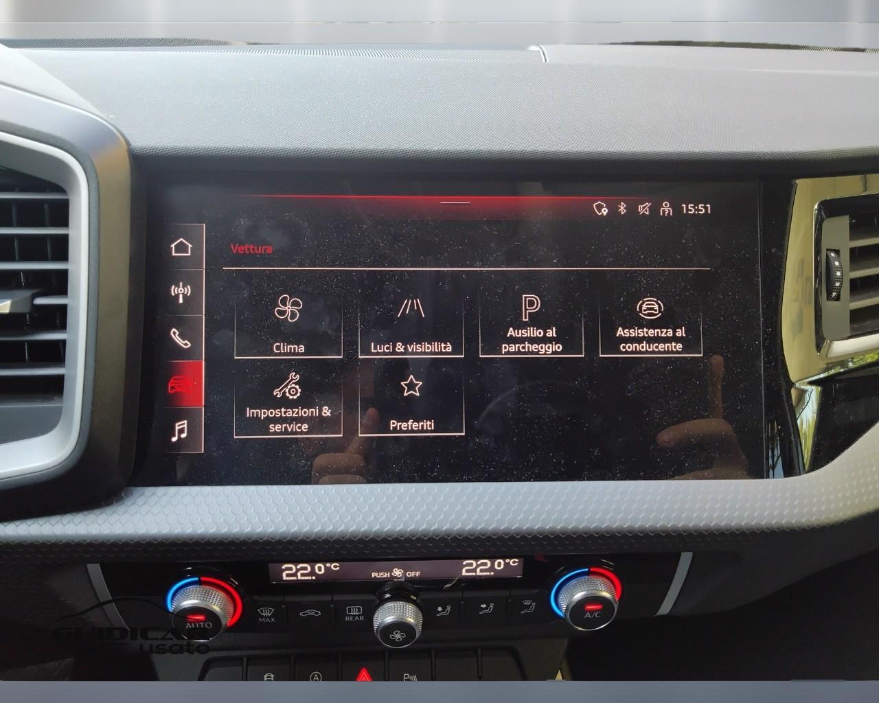 AUDI A1 II 2022 allstreet - A1 allstreet 30 1.0 tfsi Identity Contrast 116cv s tronic