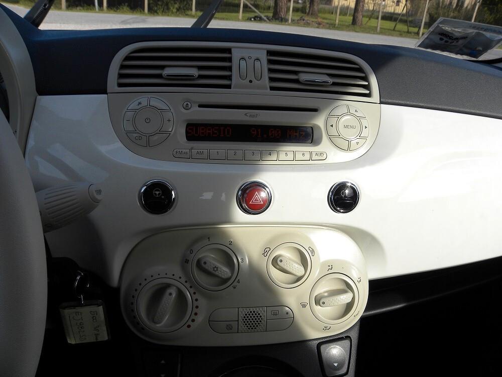 Fiat 500 1.2 Sport NEO PATENTATI, CERCHI, CLIMA, FARETTI, MULTIFUNZIONE TETTINO