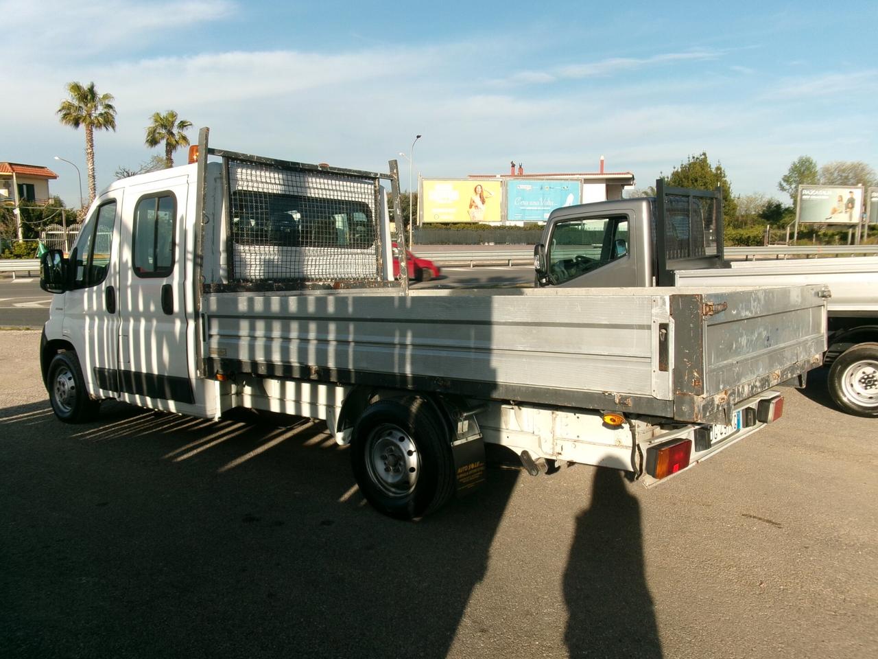 Fiat Ducato 3000 160CV DOPPIA CABINA 7 POSTI CASSONE FISSO 3.50 METRI