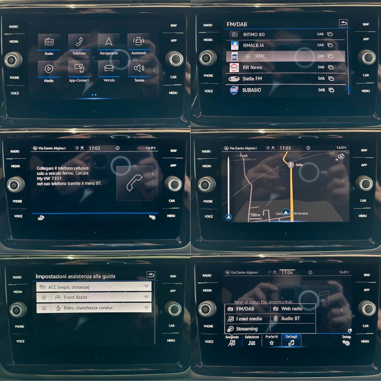 VOLKSWAGEN TOURAN 2.0 TDI 122CV 7P COMFORTLINE *NAVI*CAMERA*