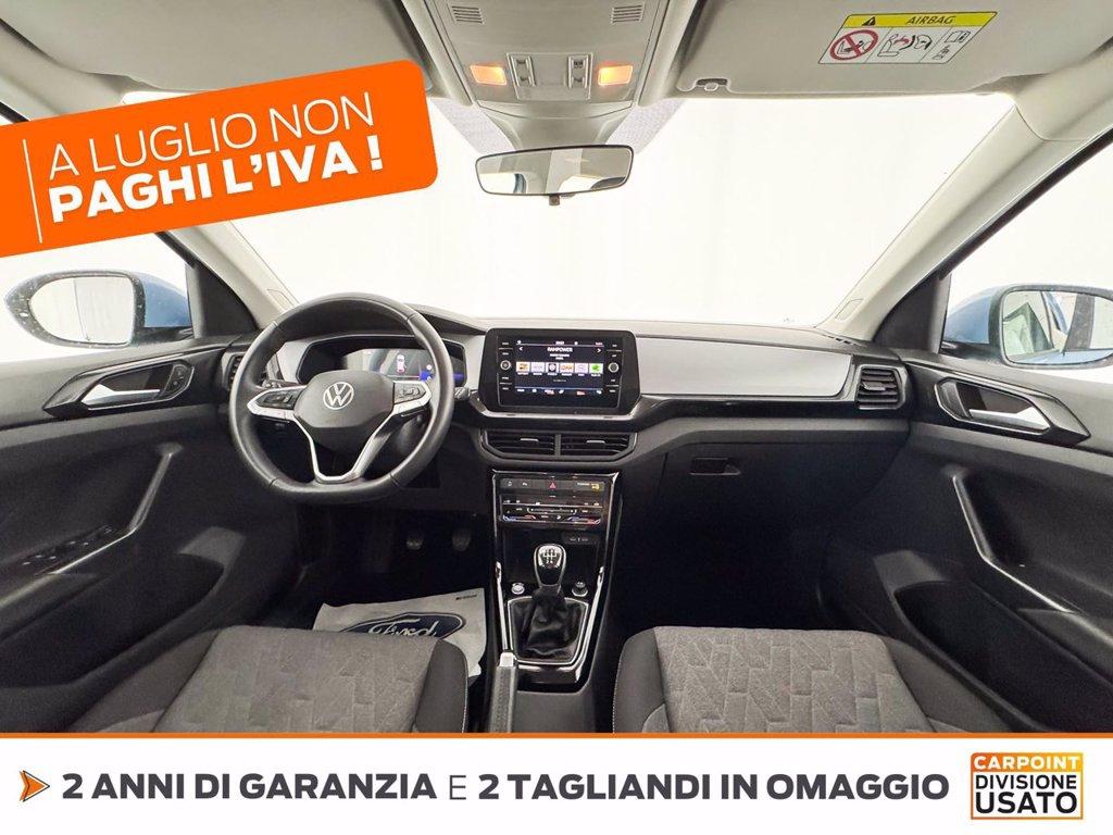 VOLKSWAGEN T-cross 1.0 tsi life 95cv del 2024
