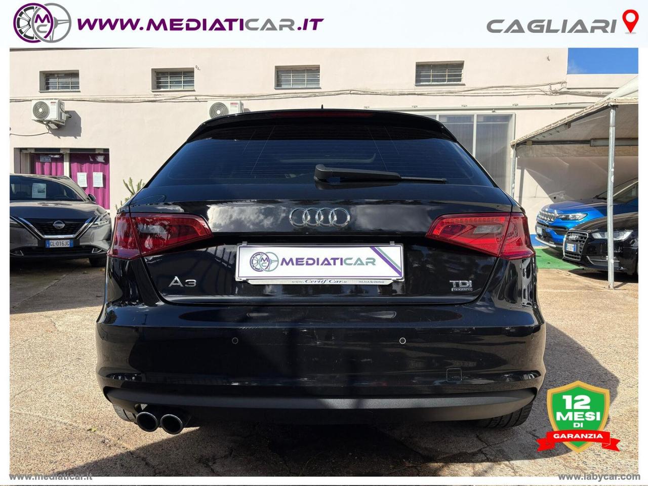 AUDI A3 SPB 2.0 TDI 150CV cl.d qu. Attraction