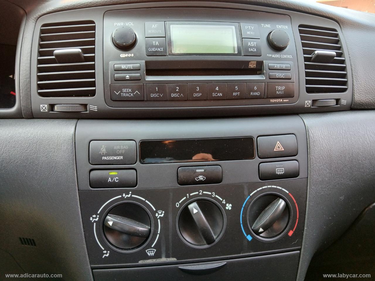 TOYOTA Corolla 1.4 16V 5p. GPL