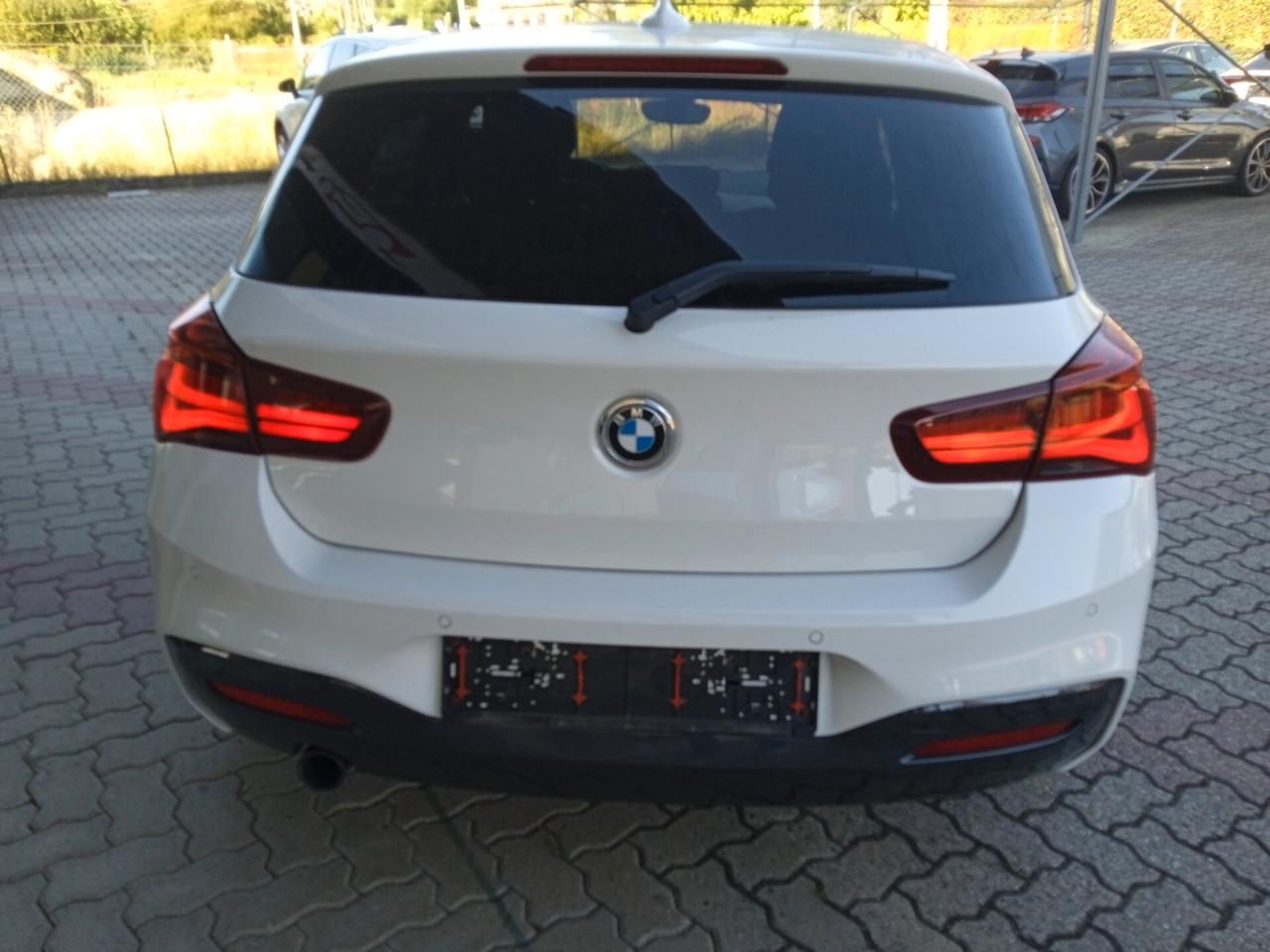 Bmw 118 118I M SPORT PACK SHADOW 18" SENS PARK VETRI SCURI CRUISE CONTROL IN ARRIVO OPZIONABILE