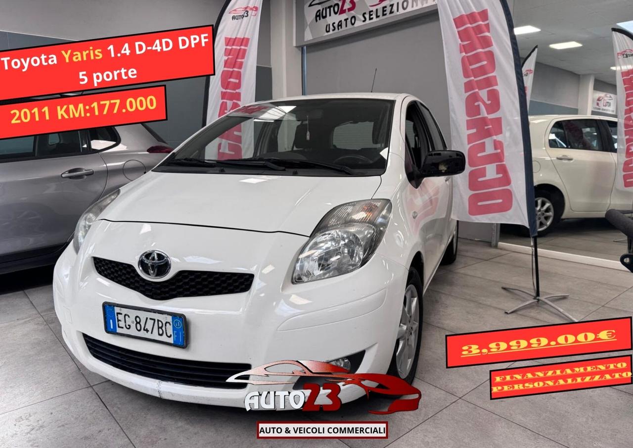 Toyota Yaris 1.4 D-4D DPF 5 porte
