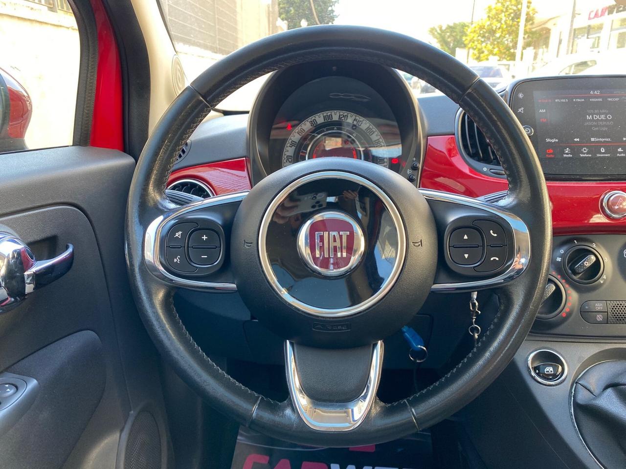 FIAT 500 LOUNGE 1.3 MJT 95CV CARPLAY TETTO 2016