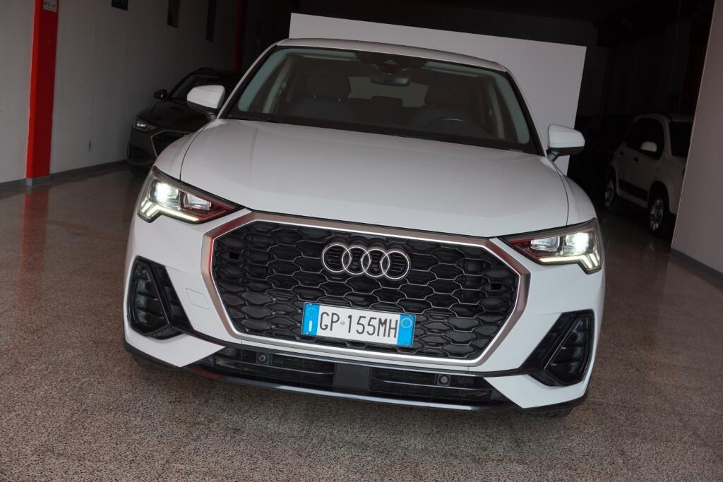AUDI Q3 SPORTBACK 35 TDI 150CV S-TRONIC BUSINESS PLUS ( FARI LED - VIRTUAL COCKPIT - ADAPTIVE CRUISE - NAVI - MIRROR - PDC - TELECAMERA POST. - CERCHI 18 )