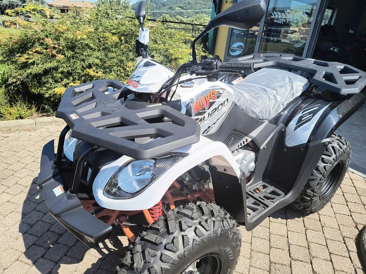 Quad kayo au 200 agricolo trattore targa gialla