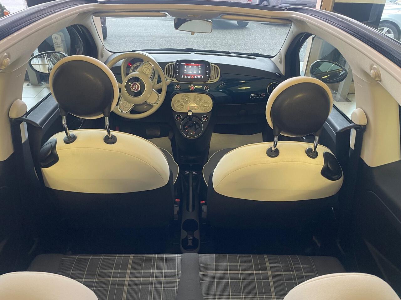 Fiat 500 Cabrio 1.2 Dualogic Lounge - Nessun vincolo -