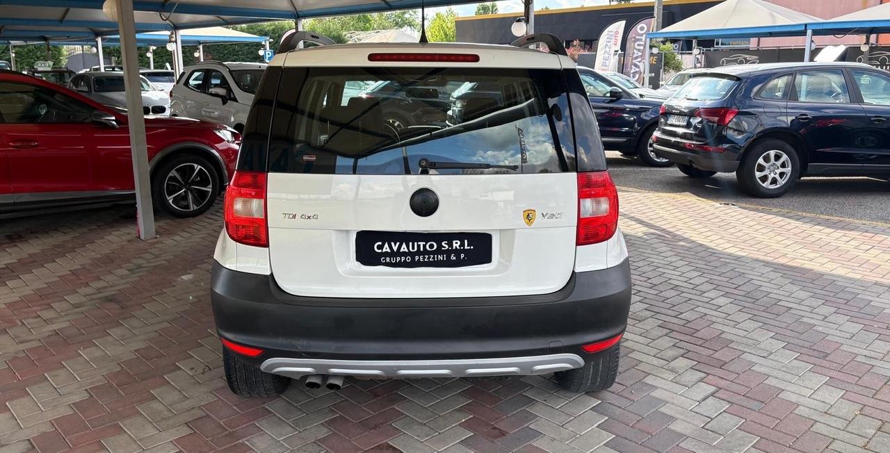 Skoda Yeti 2.0 TDI CR 140CV DSG 4x4 Adventure