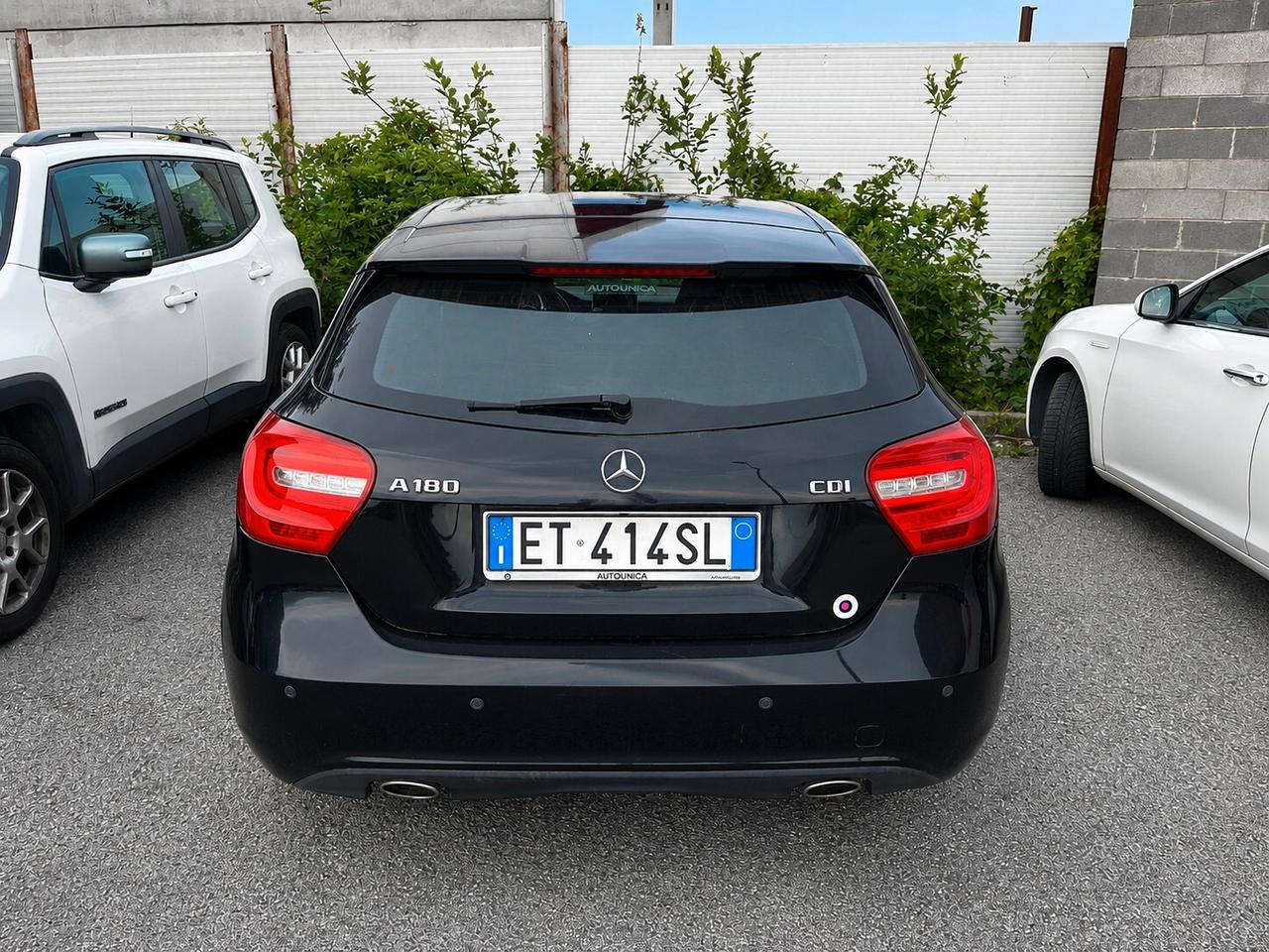 MERCEDES A180 IN ARRIVO