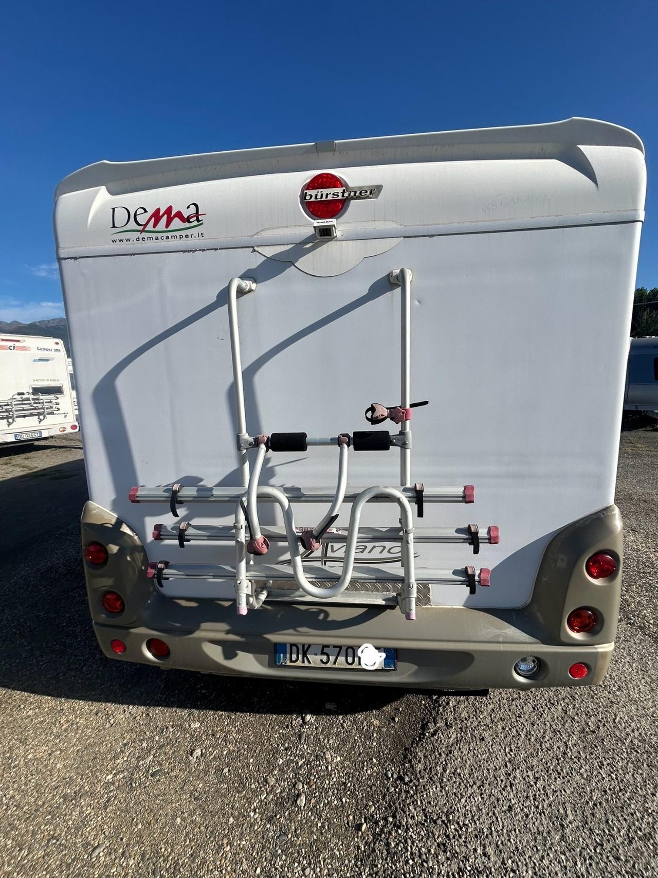 570 BURSTNER Aviano motorhome del 2007 in saldo