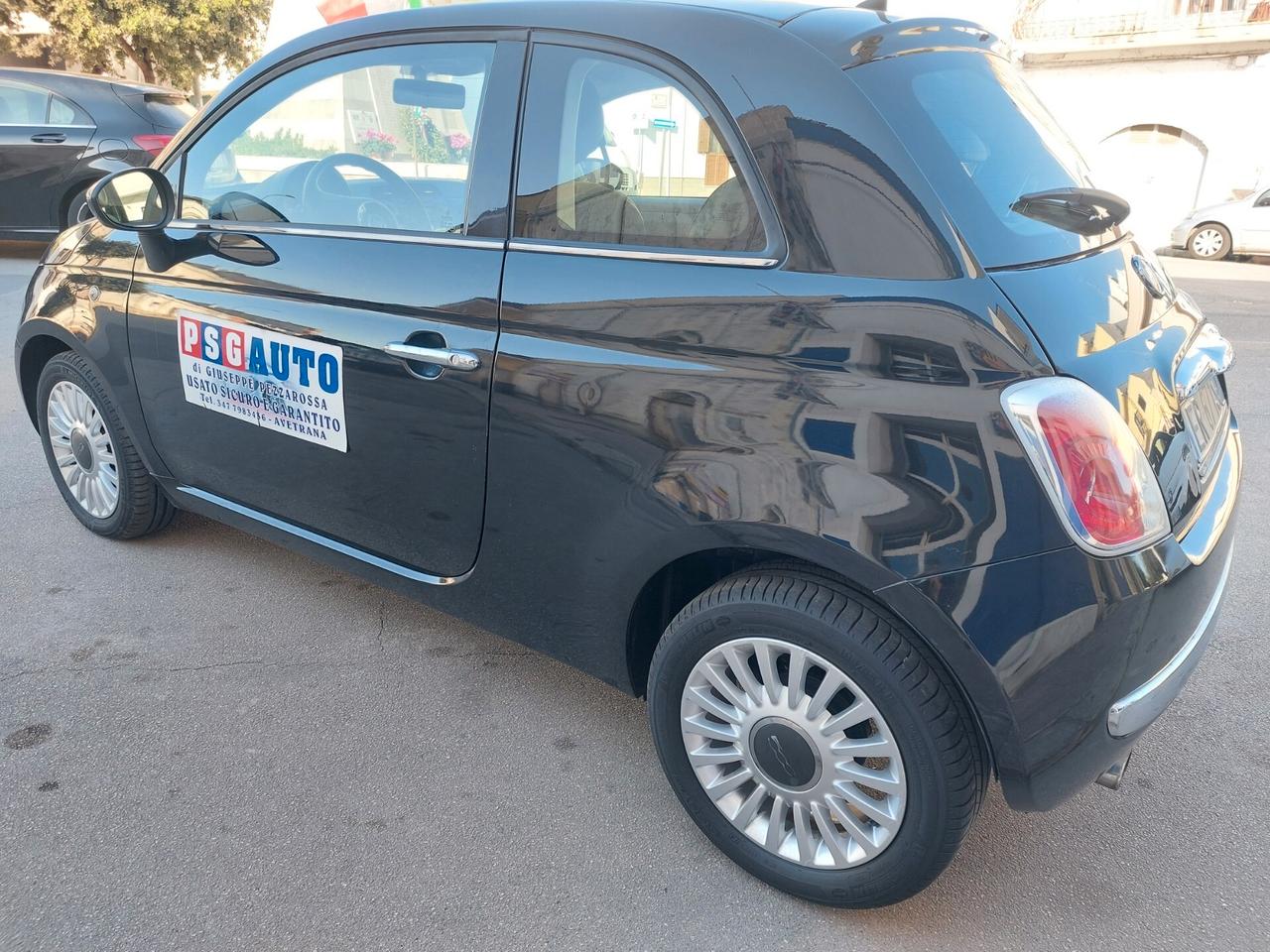 FIAT 500 1.2 BENZ LOUNGE ANNO 2013 970000 51KW 70CV TETTO PANORAMICO