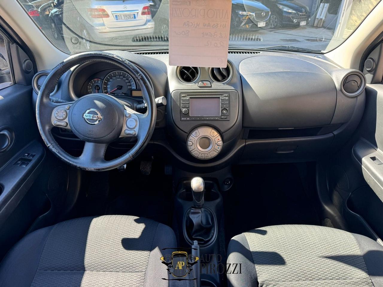 Nissan Micra 1.2 benzina 80cv anno 2012