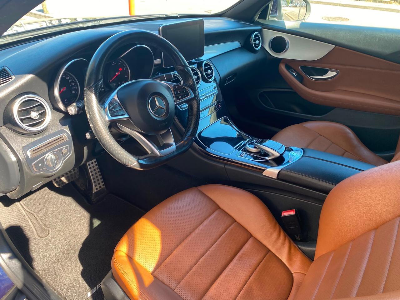 Mercedes-benz C 220 d Cabrio Premium Plus blu
