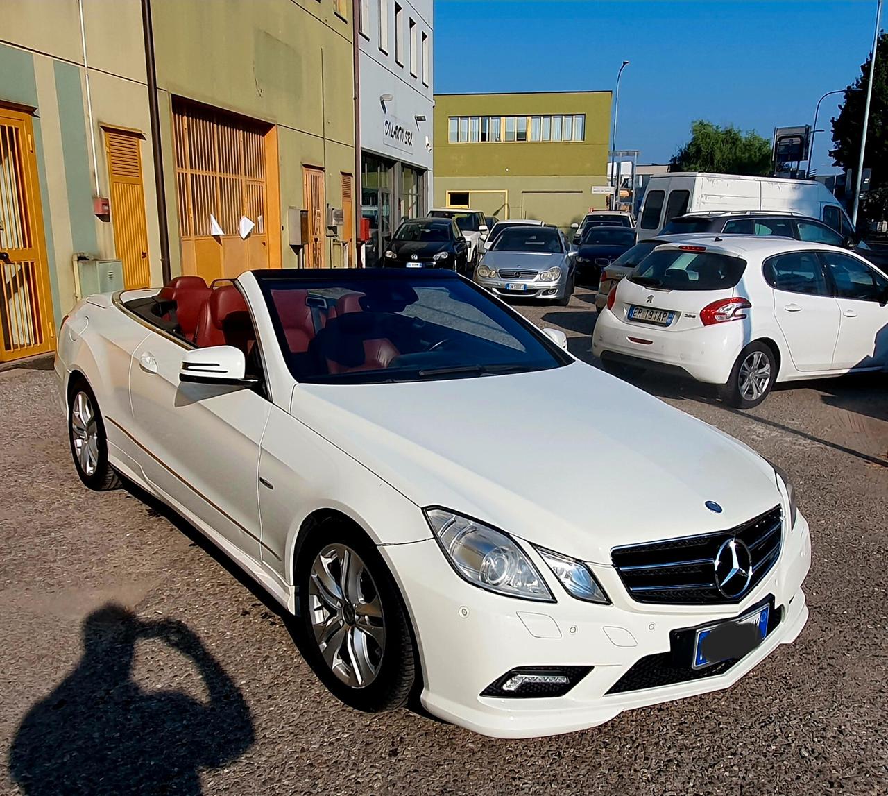 Mercedes-Benz E 220 CDI Cabrio BlueEFFICIENCY PELLE CARTIER FINANZIABILE