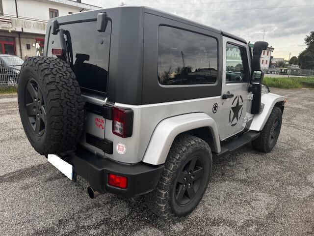 Jeep Wrangler 2.8 CRD Sahara Auto-GANCIO TRAINO