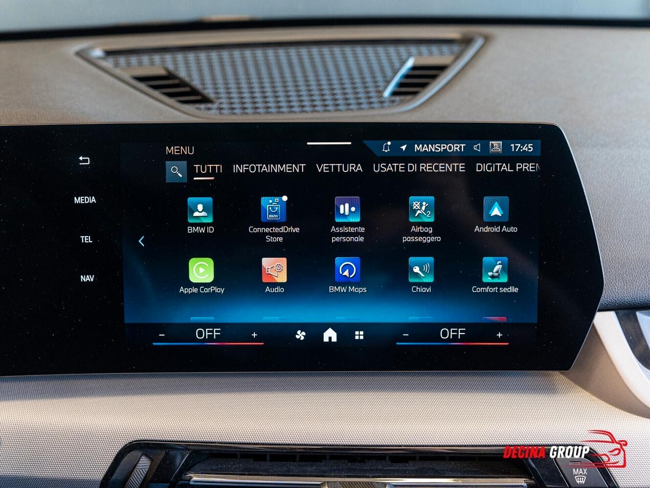 Bmw X1 xDrive 20d xLine TETTO-DISPLAY CURVO