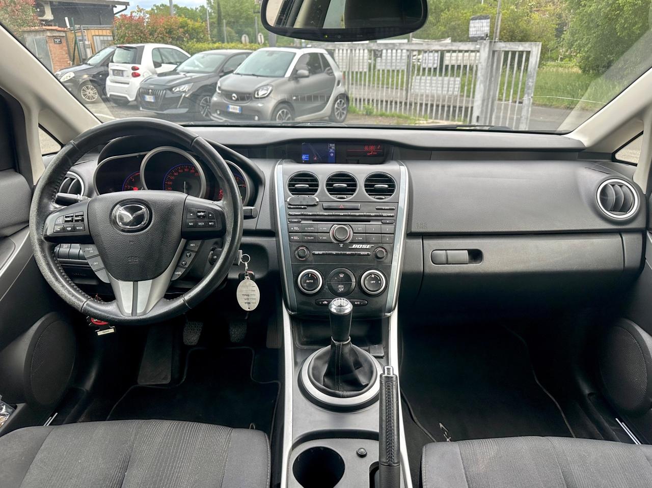 Mazda CX-7 2.2L MZR CD Tourer Bose Navi Chrome line Tagliandata e Garantita