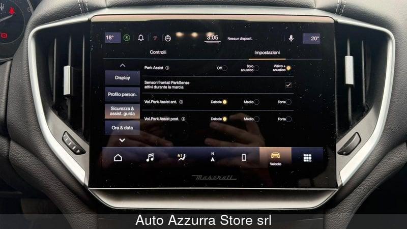 Maserati Ghibli Ghibli 3.0 V6 Modena 350cv *MOTORE 3.0 V6 FERRARI, PROMO AZZURRA*