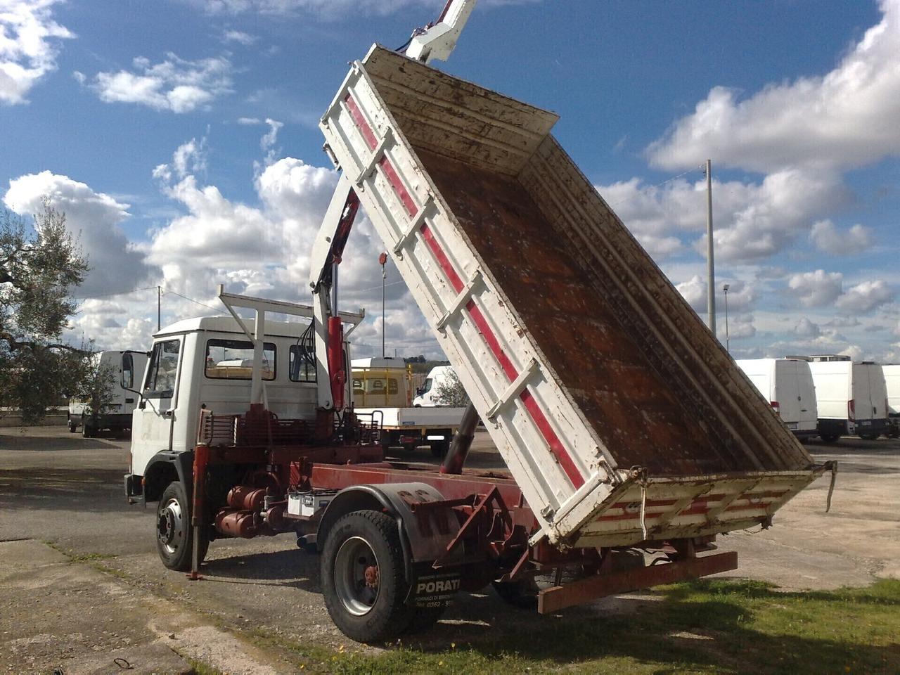 Iveco 109.14 RIBALTABILE + GRU' - 1986