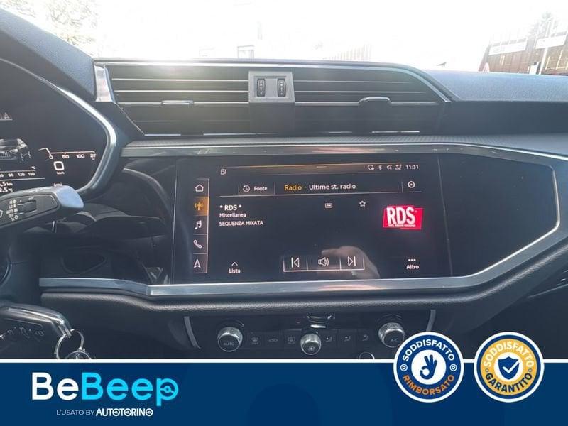 Audi Q3 40 2.0 TFSI S LINE EDITION QUATTRO S-TRONIC