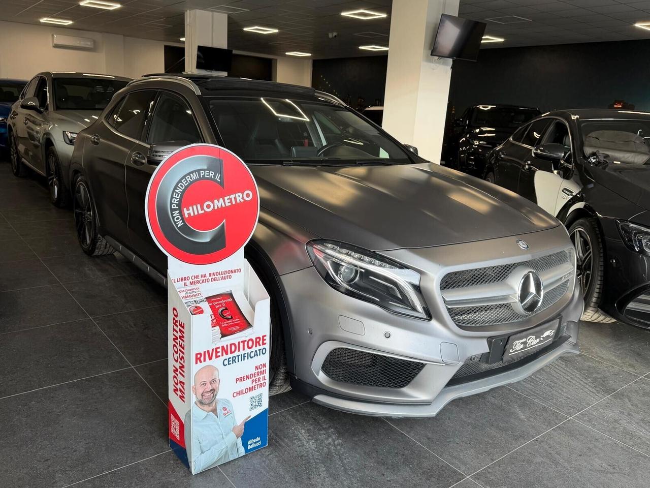 MERCEDES-BENZ GLA 45 PREMIUM 2.0 4MATIC 380CV TETTO PELLE CAM ANNO 2017